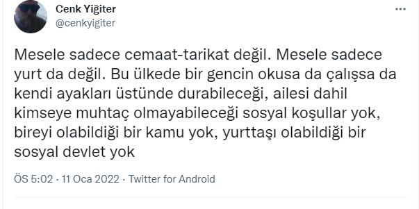 'Cemaat yurtları kapatılsın!' tepkileri artıyor - Resim : 8