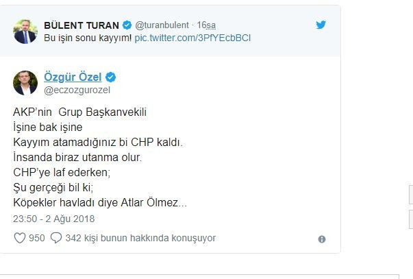 CHP'den AKP'ye: Köpekler havladı diye atlar ölmez - Resim : 1