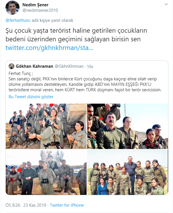 Nedim Şener, bu defa da Ferhat Tunç'u hedef gösterdi - Resim : 1