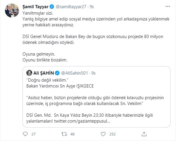 AKP'de 'baraj' kavgası: Tayyar ile Şahin karşı karşıya geldi - Resim : 2