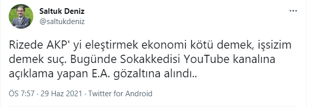 Sokak röportajında 'işsizim' diyen yurttaş gözaltına alındı - Resim : 1