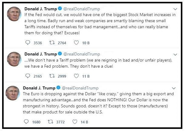 Trump'tan Fed'e 'faiz' suçlaması - Resim : 1