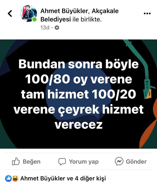 AKP’li meclis üyesi: Ne kadar oy, o kadar hizmet - Resim : 1
