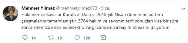 HSK'dan 3784 hakim ve savcıya terfi - Resim : 1