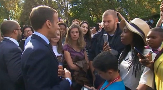 Macron'un azarladığı işsiz genç: Sözlerini sindirmek zor - Resim : 1