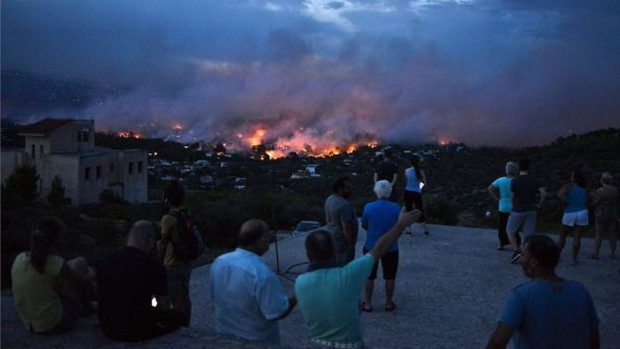 Yunanistan'da yangın felaketi: Ölü sayısı 81 oldu - Resim : 3