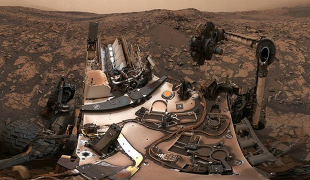 NASA, Curiosity'nin selfie'sini yayınladı - Resim : 1