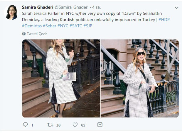 Sarah Jessica Parker, Demirtaş okuyor - Resim : 1