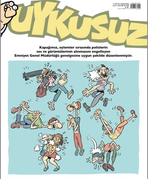 Uykusuz'dan Emniyet'in 'görüntü yasağı' genelgesine gönderme - Resim : 1
