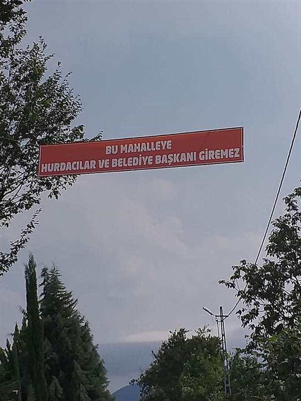 Sözünde durmayan AKP’li başkana tepki: Hurdacılar ve belediye başkanı giremez - Resim : 1