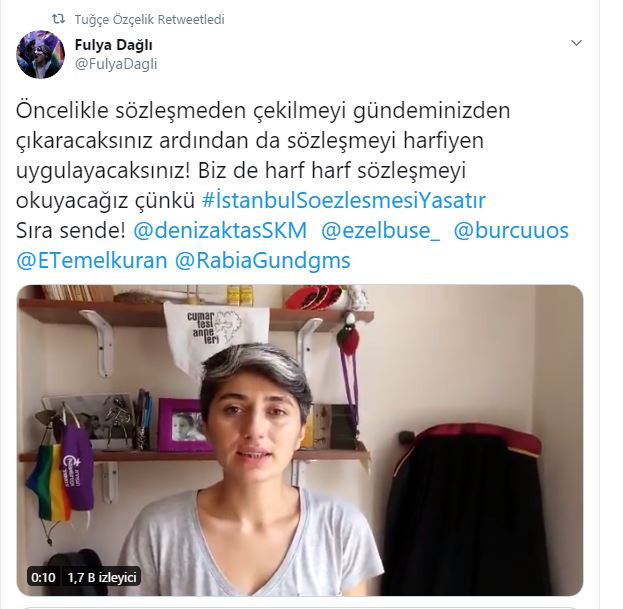 İstanbul Sözleşmesi'ni okumaya çağrı: Bu zincire sen de katıl - Resim : 2