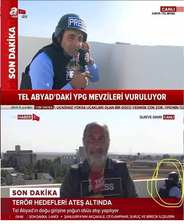 Sosyal medyada gündem olan görüntüye A Haber'den açıklama - Resim : 1