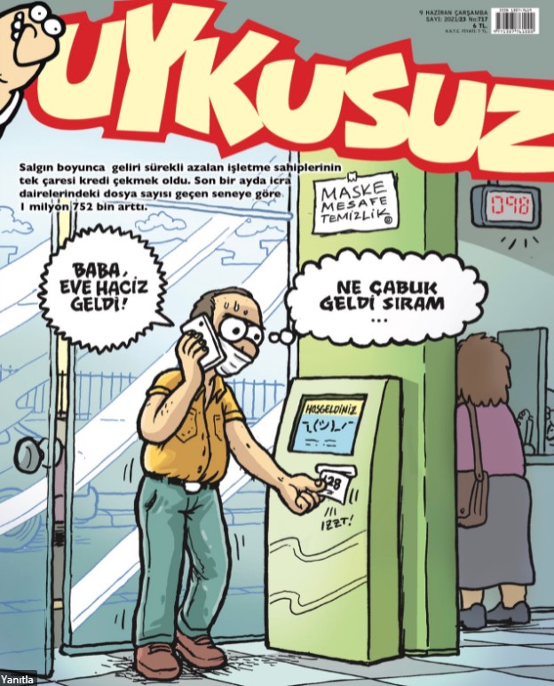 'Ekonomi' göndermeli Uykusuz kapağı: Ne çabuk geldi sıram? - Resim : 1
