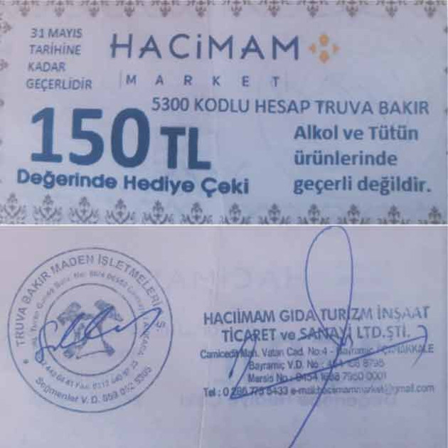 Cengiz İnşaat, önce kamulaştırma ile tehdit etti, sonra alışveriş çeki dağıttı - Resim : 2