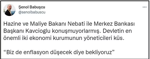 Bakan Nebati ve Şahap Kavcıoğlu'nun küs oldukları iddia edildi - Resim : 1