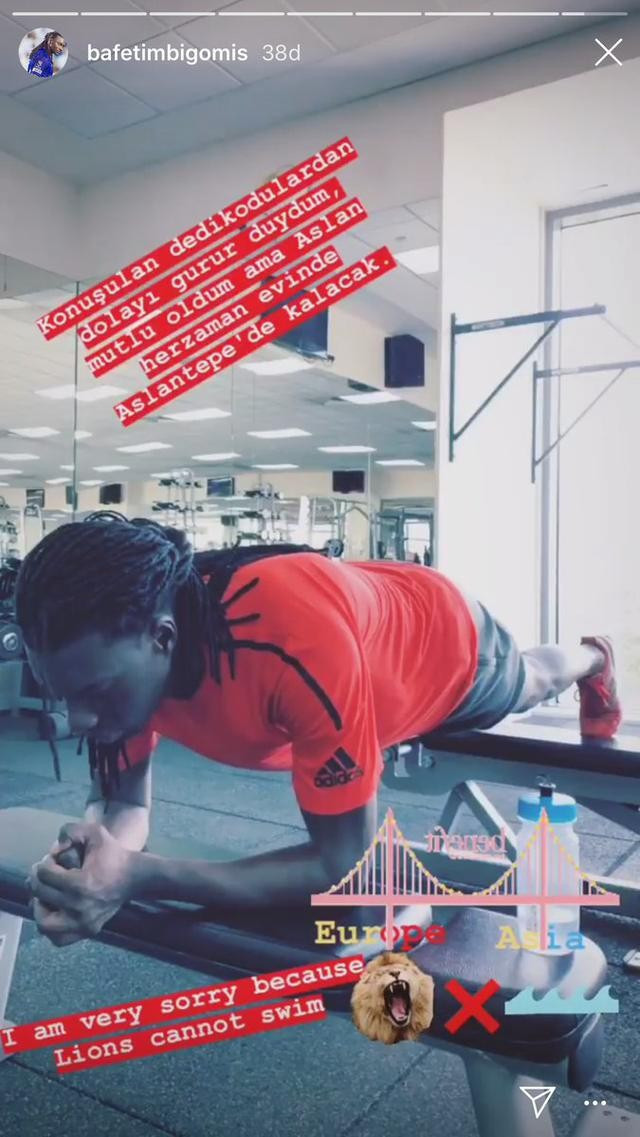 Gomis Fenerbahçe transferini yalanladı: Aslanlar yüzemez - Resim : 1