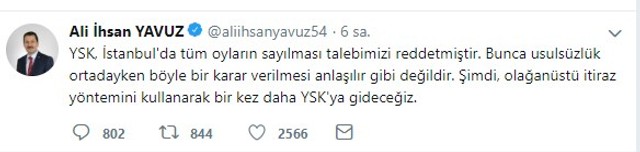 AKP: Olağanüstü itiraz yöntemini kullanacağız - Resim : 1