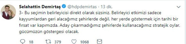 Demirtaş: Günlük siyasi tartışmaları sandığa götürmeyin - Resim : 3