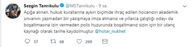 İhraç edilen akademisyenlerin özel eşyaları polis eşliğinde kolilendi - Resim : 1