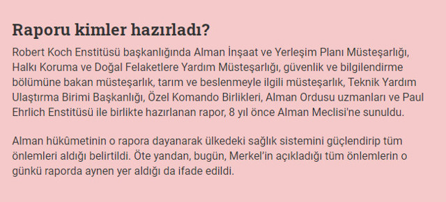 Merkel'e 8 yıl önce sunulan rapor: SARS-Koronavirüs mutasyona uğrayacak, üç yıl sürecek - Resim : 1