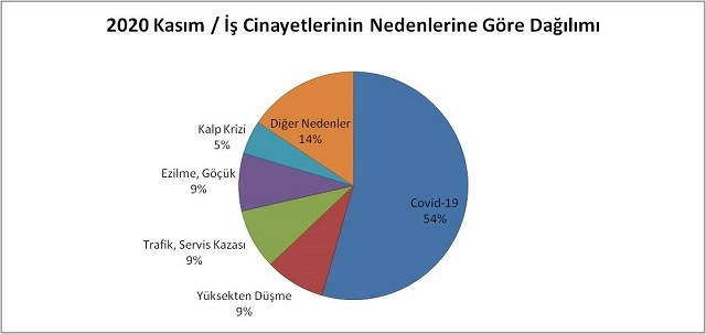 Kasım ayındaki iş cinayetlerinin yüzde 50'sinden fazlası Coronavirus nedeniyle - Resim : 3