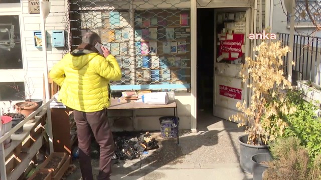 İddia: Ankara’da 15 bin kitabın bulunduğu özel kütüphane kundaklanmak istendi - Resim : 1