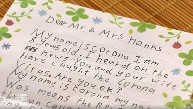 Tom Hanks'ten 8 yaşındaki Corona'ya Corona marka daktillo hediyesi - Resim : 1