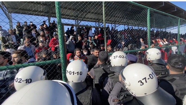 Diyarbakır'da amatör lig maçında kavga: 4 yaralı, 2 gözaltı - Resim : 1