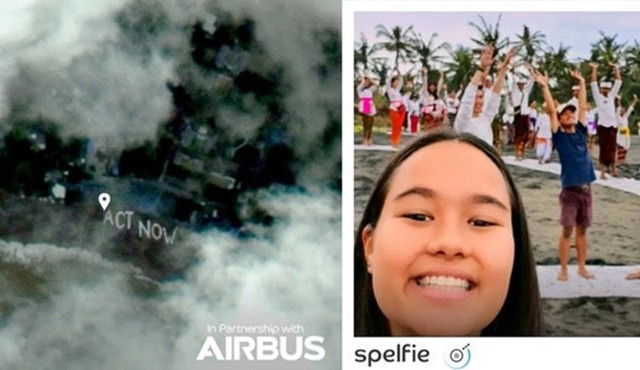 Uzaydan fotoğraf çekebilen uygulama: Spelfie - Resim : 1
