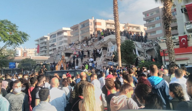 Ege'de 6,9 büyüklüğünde deprem: Yıkım ve can kaybı var - Resim : 2