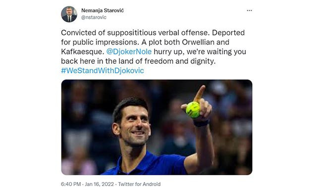 Djokovic'in 3 yıldan önce Avustralya'ya girebilmesi için aşı olması gerek - Resim : 1