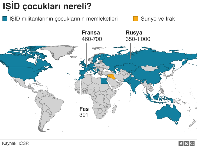 Yabancı IŞİD'lilerin çocukları ne olacak? - Resim : 1