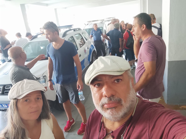 Marmaris'te Sinpaş’a karşı nöbet eylemi: 15 gözaltı - Resim : 2