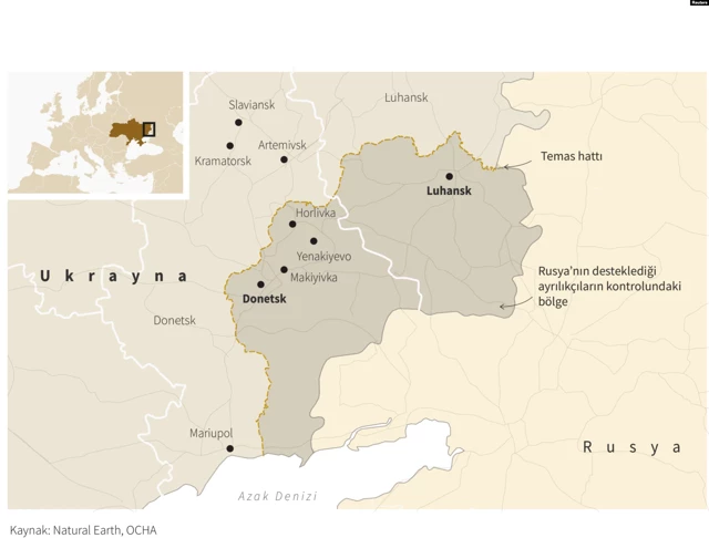 Ukrayna'daki ayrılıkçı bölgeler Lugansk ve Donetsk neden önemli? - Resim : 1
