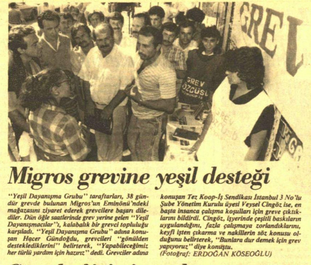 Veysel Cingöz: 1987 Migros grevinin 'önderiydi', bugün 257 işçiyi işten atan kişi - Resim : 1
