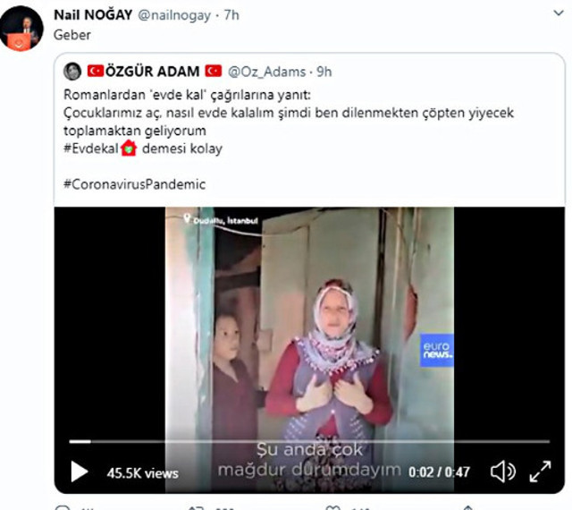 Sosyal politika müdür yardımcısının Roman kadının serzenişine yanıtı: Geber - Resim : 1