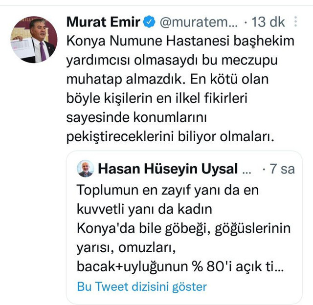 İHH yöneticisi ve başhekim yardımcısından kadınlara yönelik cinsiyetçi sözler - Resim : 2