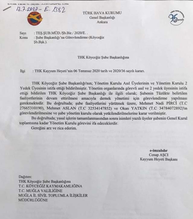 Kayyımın yönettiği THK'da istifaların ardından boşalan koltuklara AKP'li isimler atandı - Resim : 1