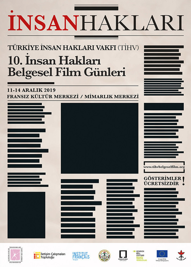 10. İnsan Hakları Belgesel Film Günleri sinemaseverler ve insan hakları savunucularıyla buluşuyor - Resim : 1