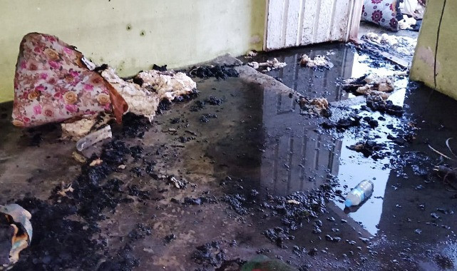 Urfa’da hırsızlar soydukları evi ateşe verdi - Resim : 3