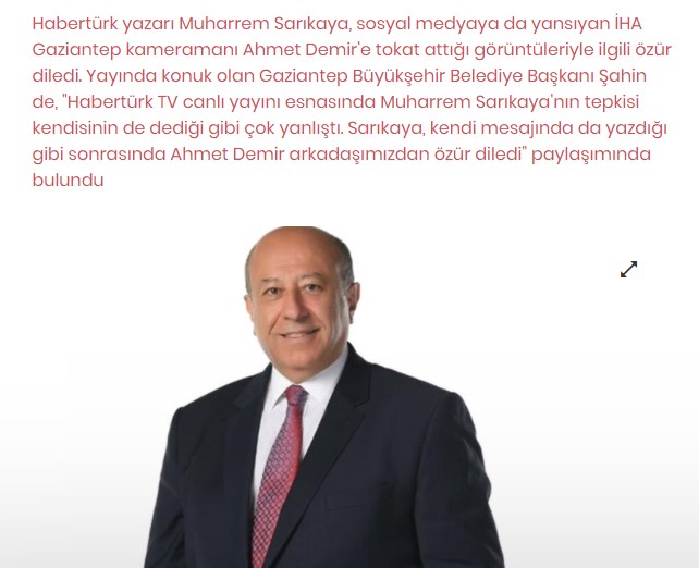 Gazeteci Sarıkaya'nın tokat attığı muhabir dava açacak - Resim : 5