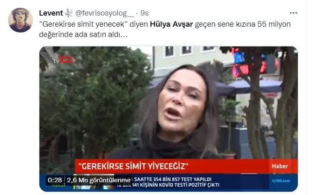 Hülya Avşar'ın 'Gerekirse simit yenecek' açıklamasına tepki yağdı - Resim : 5