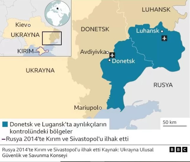 Rusya: Önceliğimiz Donetsk ve Lugansk'ta kazanmak - Resim : 1