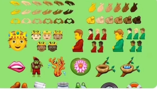 Hamile erkek ve cinsiyetsiz hamile emojileri geliyor - Resim : 2