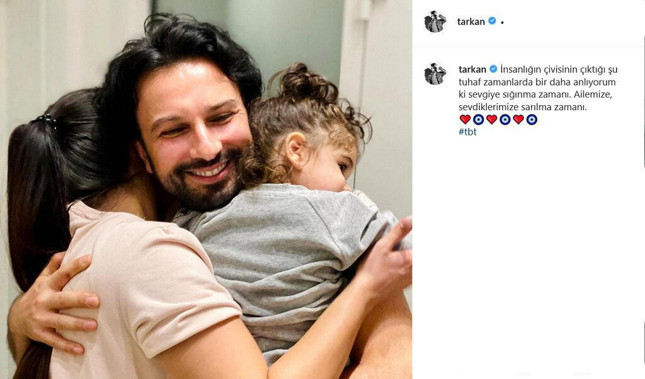 Tarkan'dan mesaj: Ailemize, sevdiklerimize sarılma zamanı - Resim : 1