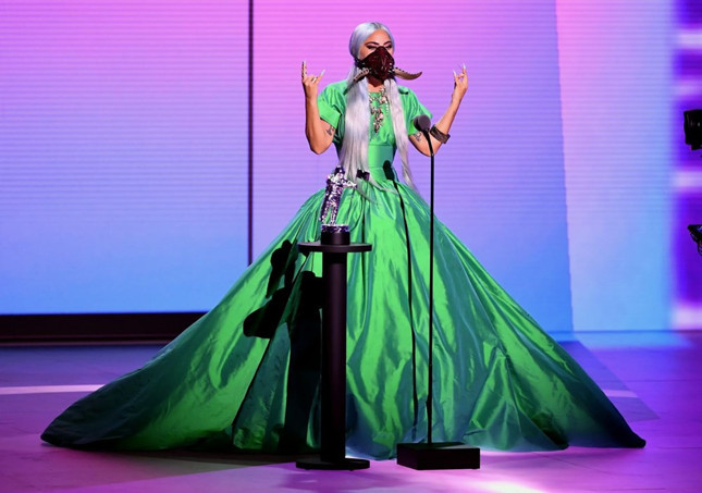 2020 MTV Video Müzik Ödülleri'ne Lady Gaga maskeleriyle damga vurdu - Resim : 2