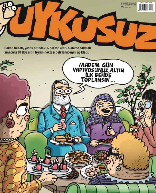 Uykusuz'dan Nebati kapağı: Altın günü - Resim : 1