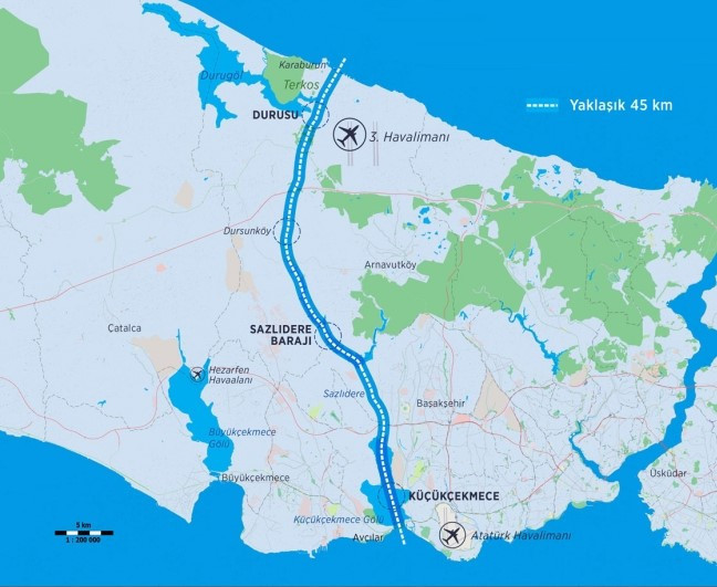 Kanal İstanbul ÇED raporu onaylandı - Resim : 1