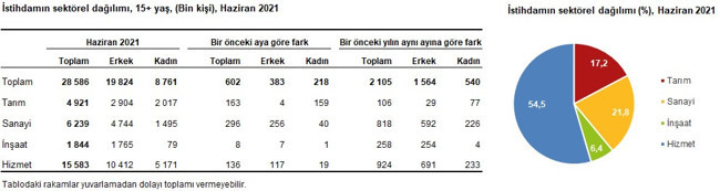 TÜİK'e göre işsiz sayısı azaldı: İşsizlik oranı haziranda yüzde 10,6'ya geriledi - Resim : 4