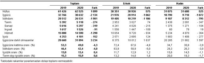 TÜİK verilerine göre, haziran ayında işsizlik yüzde 13,4 olarak gerçekleşti - Resim : 2